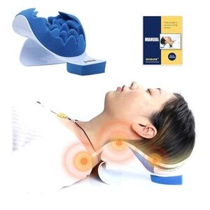 Blue Neck Support Pillow
